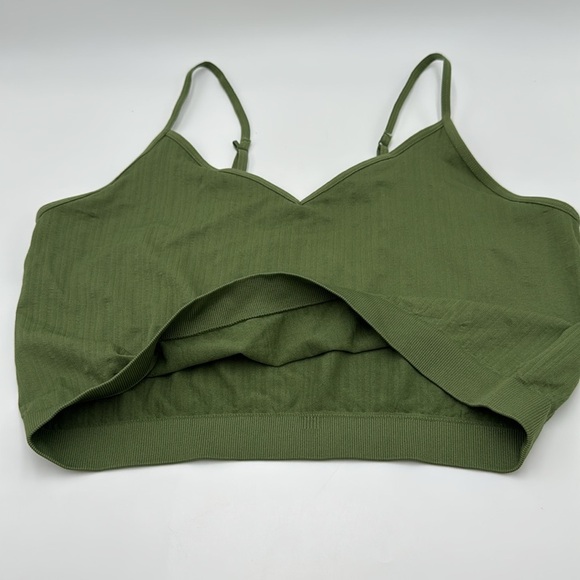 NWT Flirtitude Black One-Shoulder Seamless Bralette Size XL - Picture 5 of 8